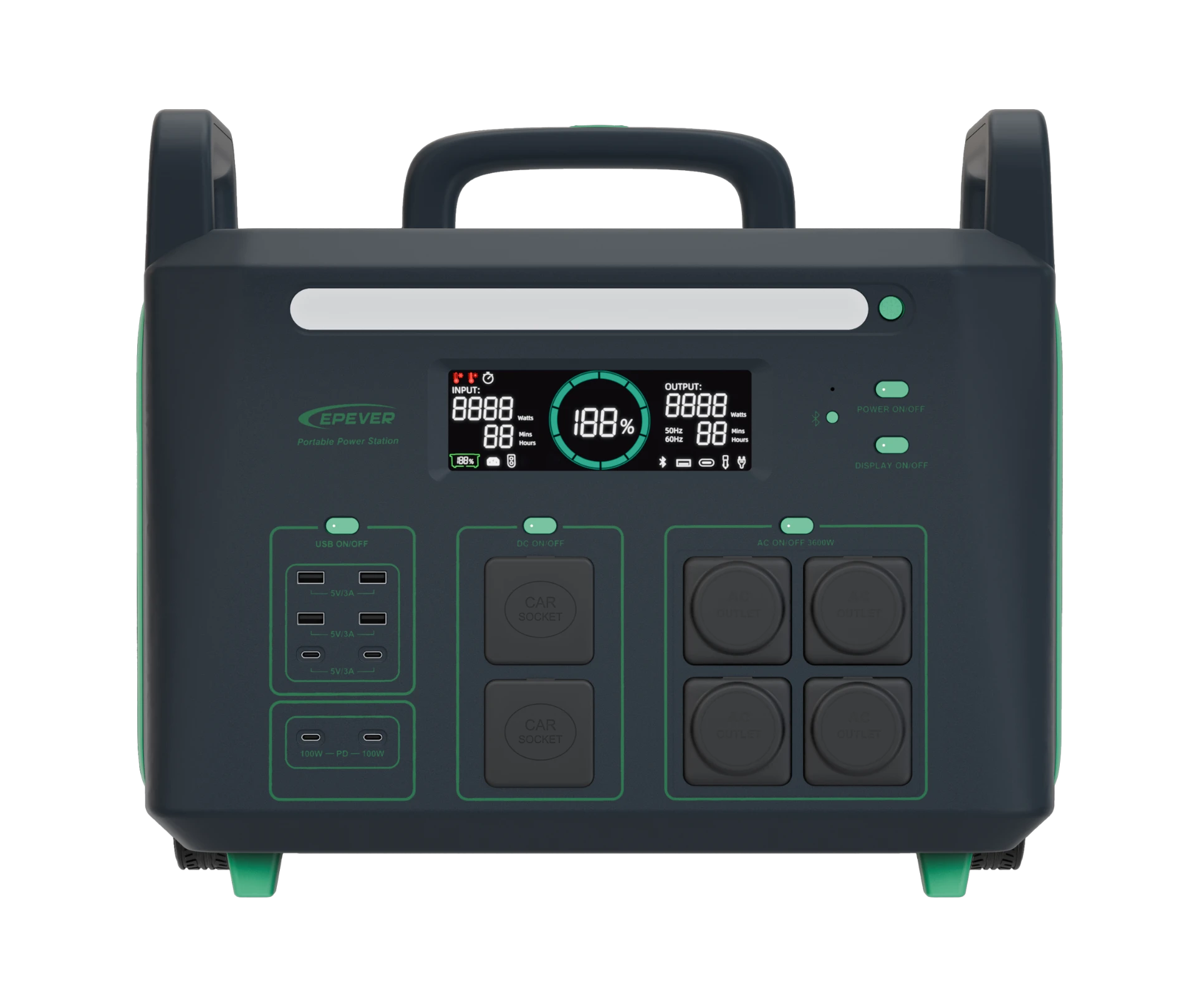 ATZ 3600W Portable Power Station (EU)
